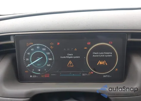 2023 Hyundai Tucson Limited z USA, uszkodzony, nr VIN 5NMJE3AE7PH256261